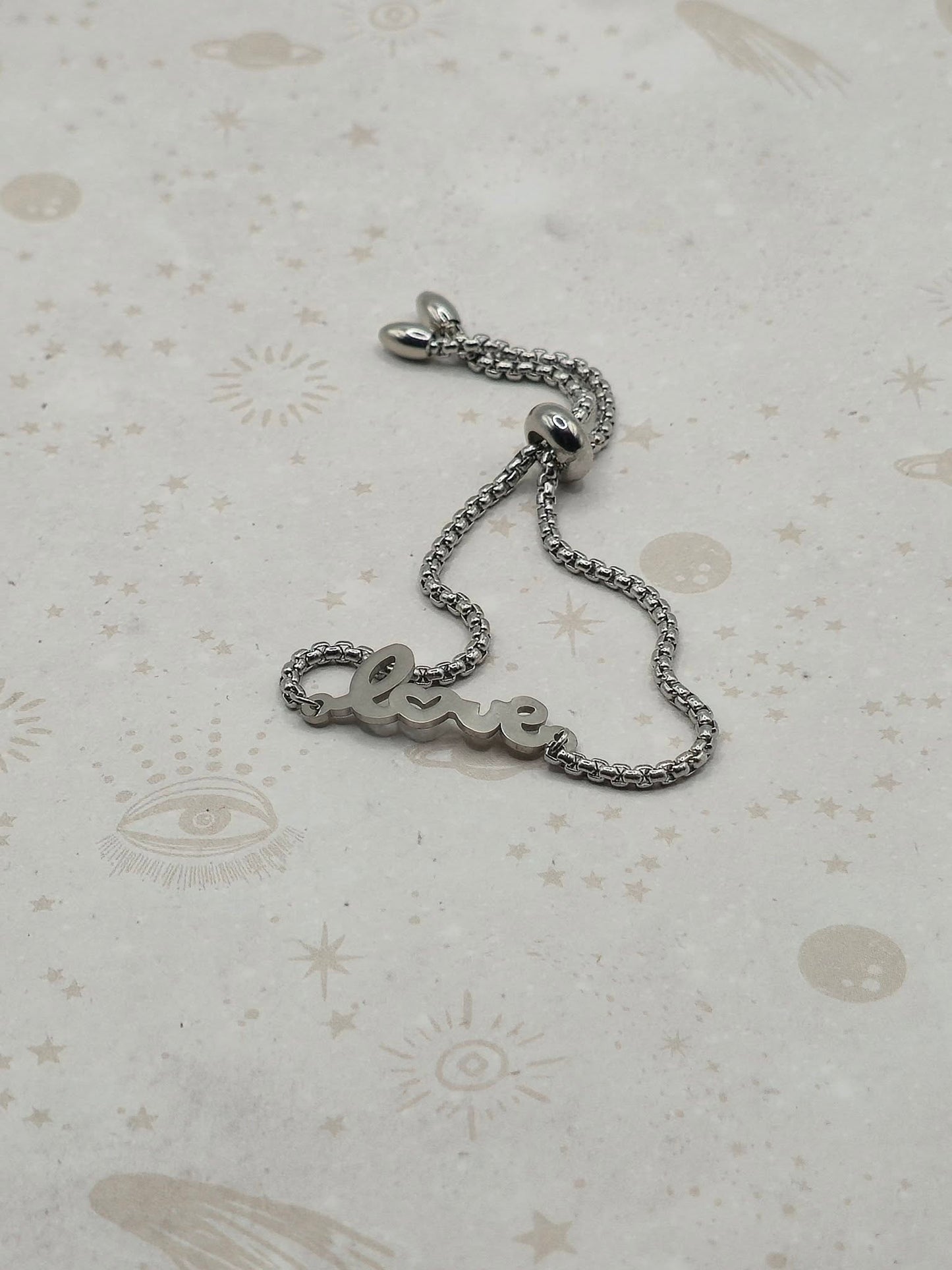 Love BOHO Bracelet, Stainless Steel