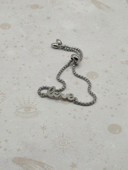 Love BOHO Bracelet, Stainless Steel