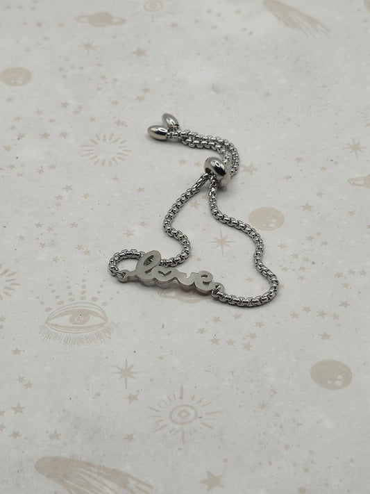 Love BOHO Bracelet, Stainless Steel
