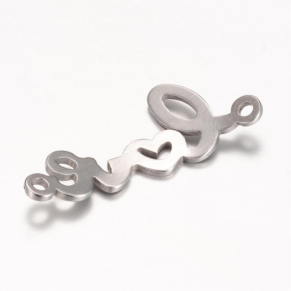 Love BOHO Bracelet, Stainless Steel